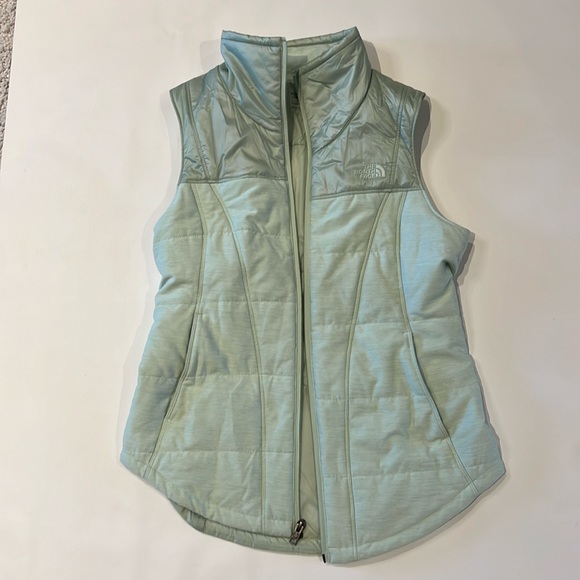 The North Face Jackets & Blazers - The North Face Quilted Mint Green Vest